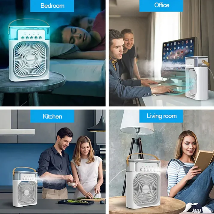 Imported 3-in-1 Ac Fan With Aroma & light