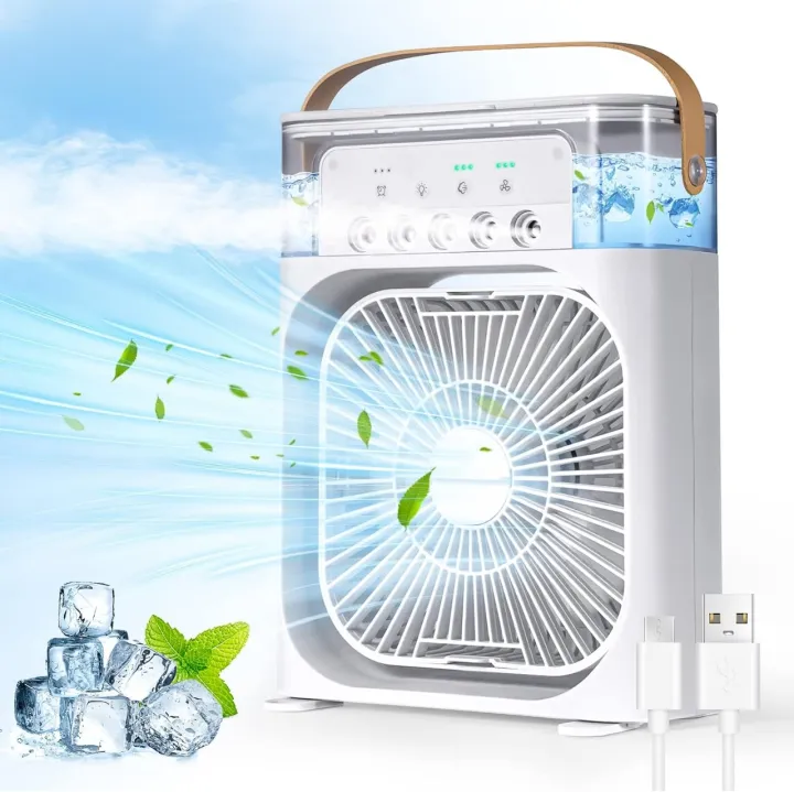 Imported 3-in-1 Ac Fan With Aroma & light